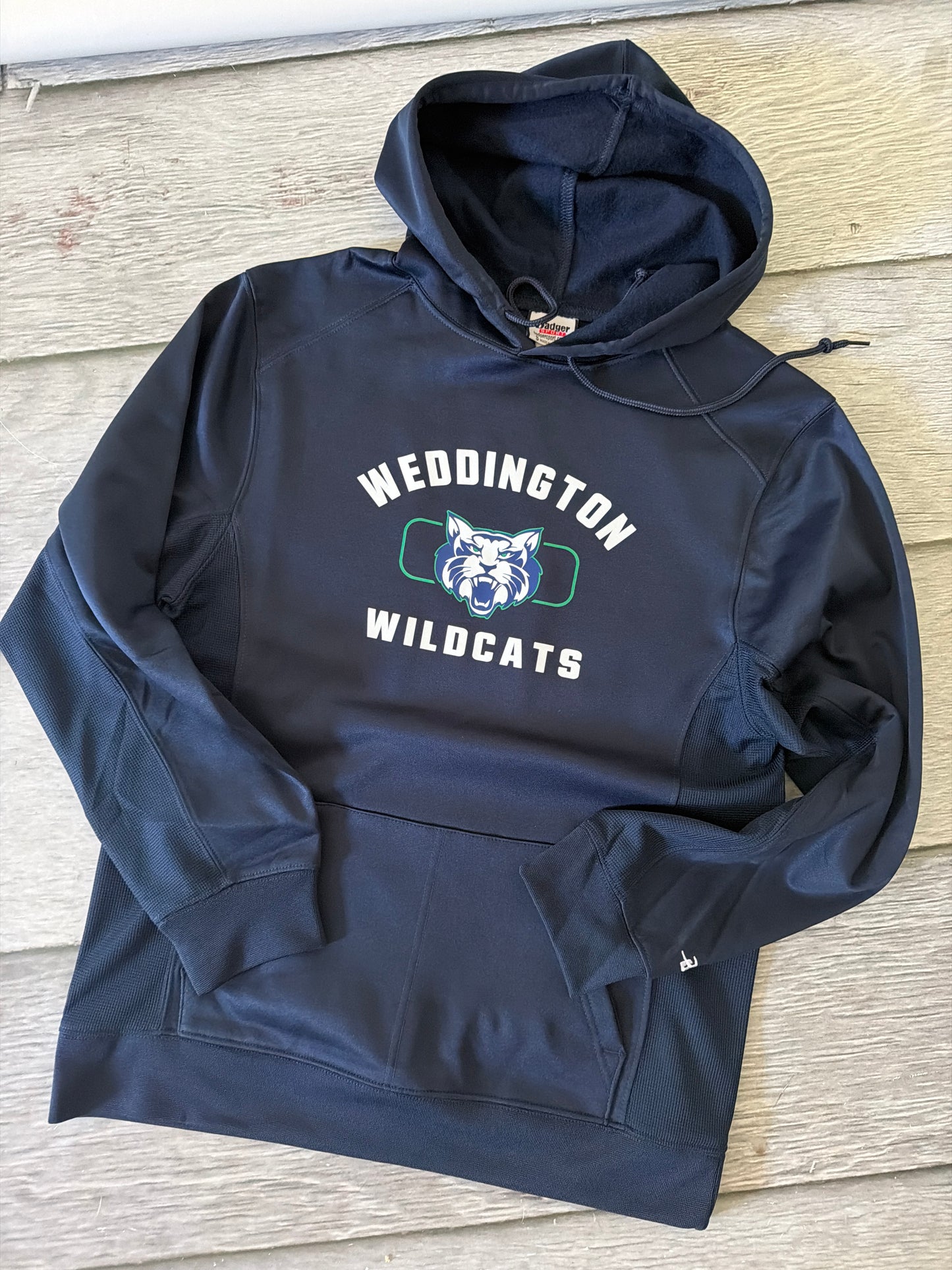 Adult small Dri fit hoodie Weddington Wildcats