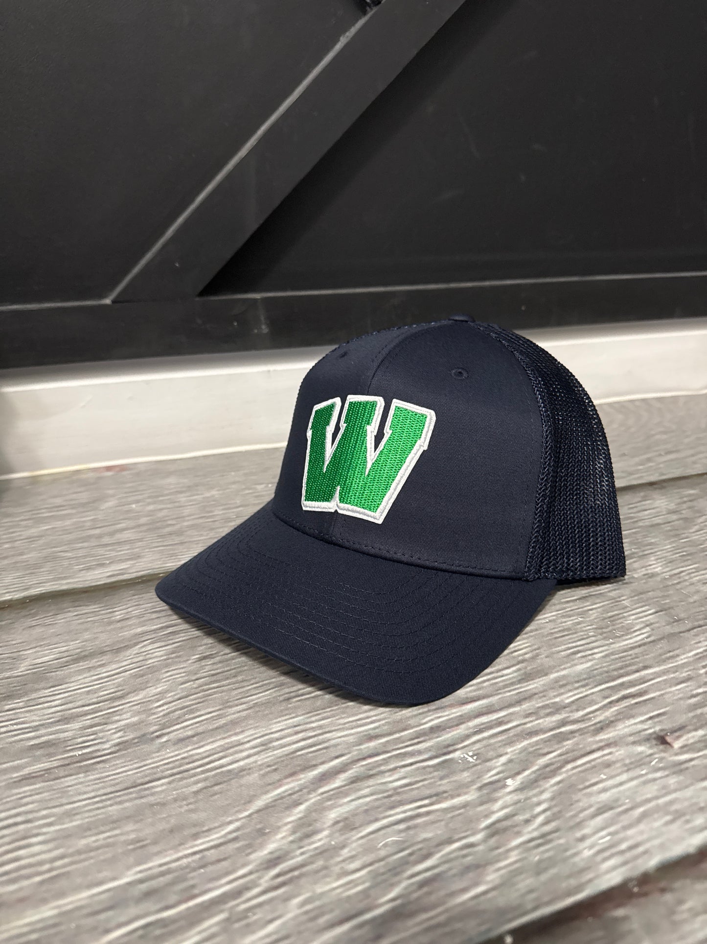FITTED W Trucker Hat r112 navy