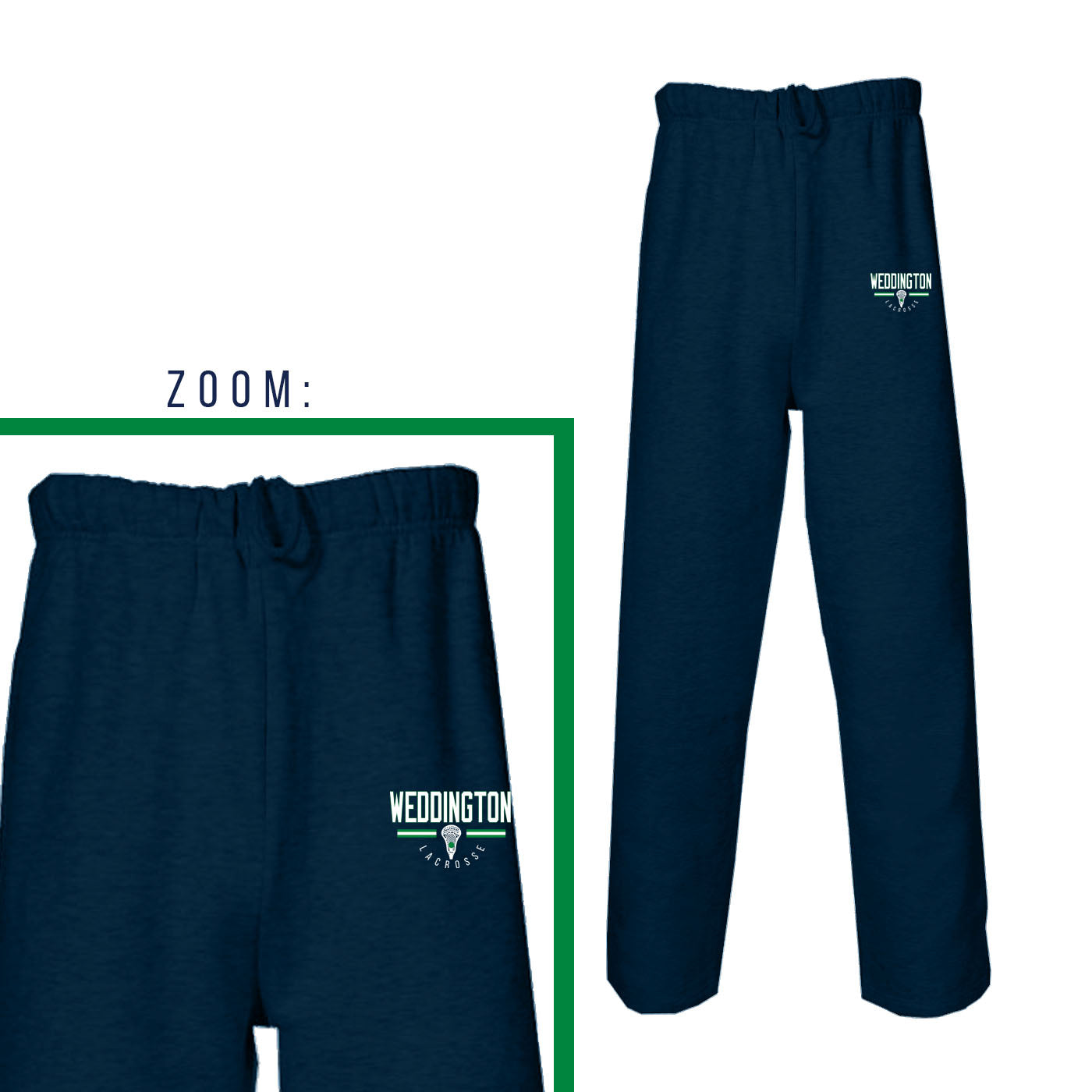 Lacrosse Open Ankle Sweatpants (NOT SCHOOL UNIFORM APPROVED)