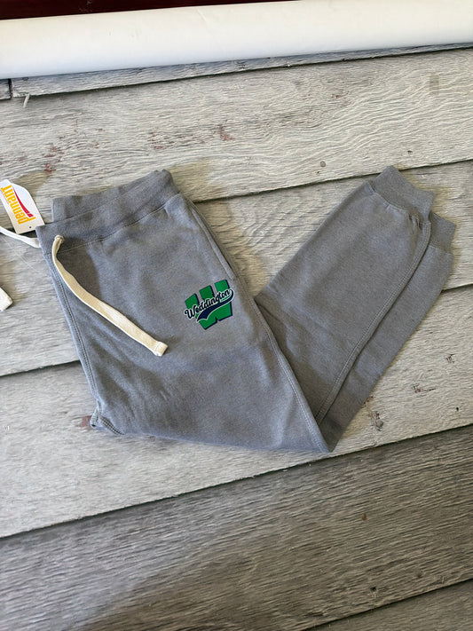 Adult small gray joggers NOT SCHOOL APPROVED