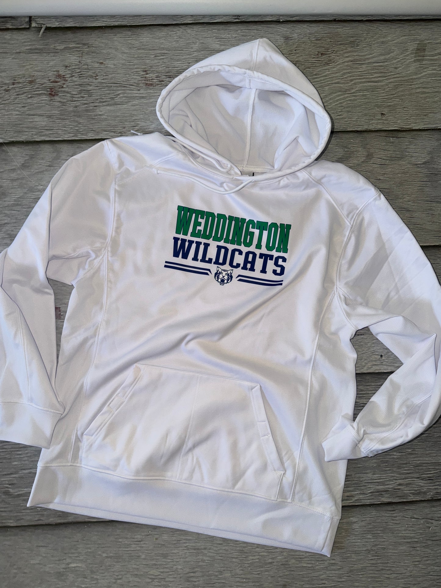 Adult medium Dri fit hoodie Weddington Wildcats