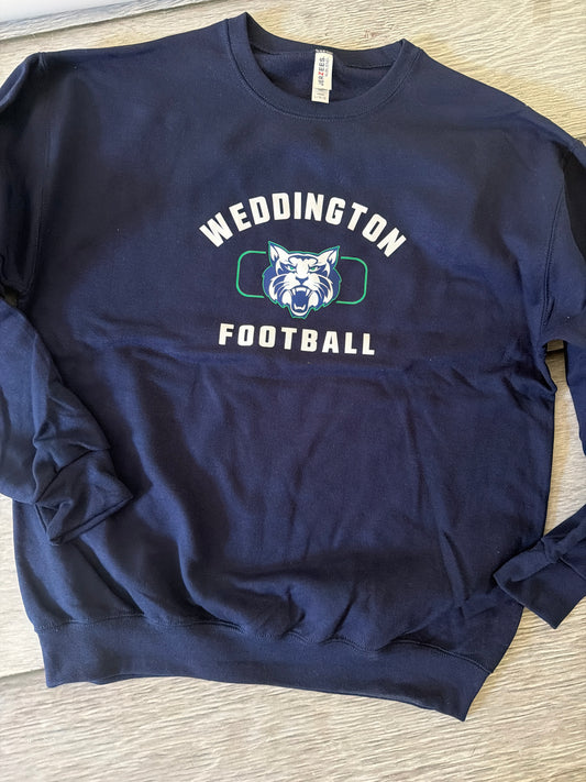 Adult Large Crewneck Weddington Football