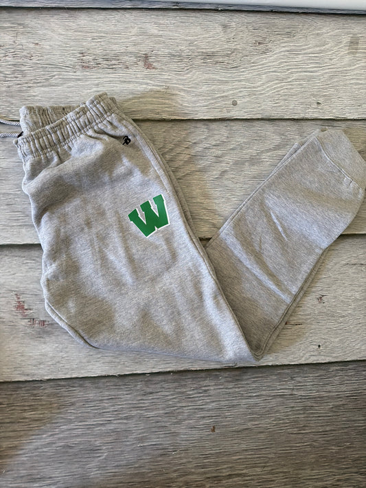 Adult small gray joggers NOT SCHOOL APPROVED