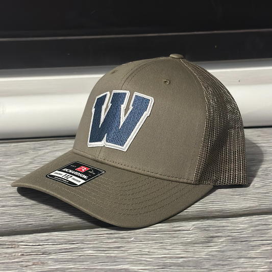 W Trucker Hat r112 Dark Green