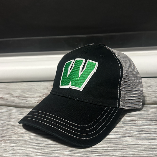 W Trucker Hat R111 Black/Gray