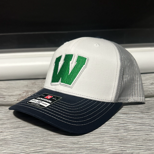 W Trucker Hat r112 Navy/White/Gray