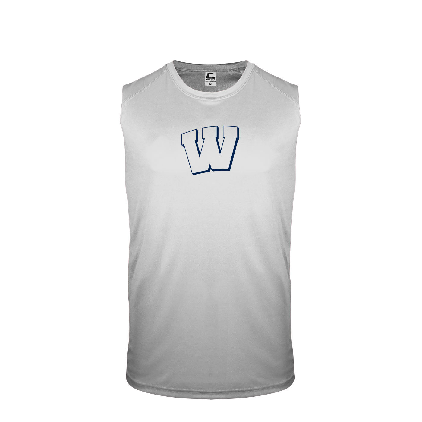 Weddington W sleeveless muscle tank