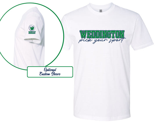 Weddington Sport short sleeve tee (all sports)