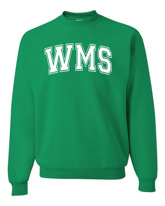 Weddington WMS PUFF PRINT Crewneck Sweatshirt