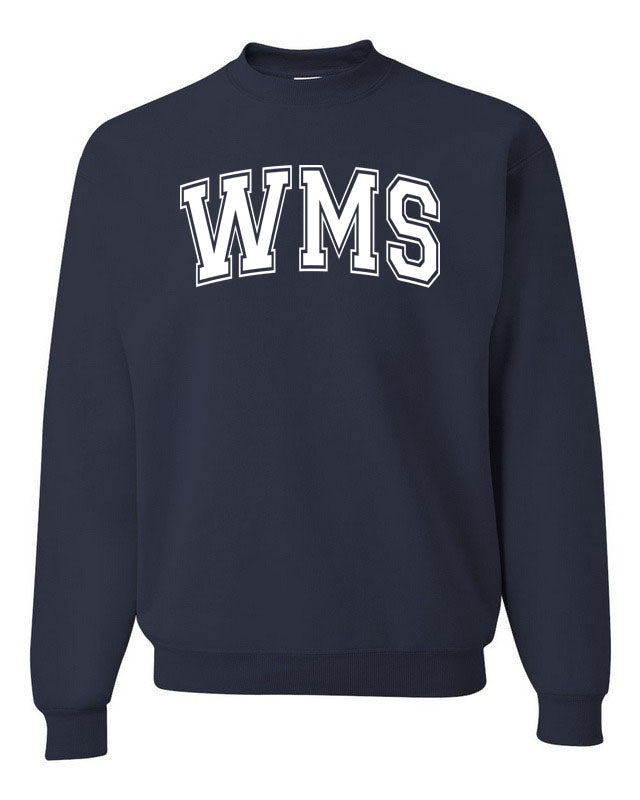 Weddington WMS PUFF PRINT Crewneck Sweatshirt