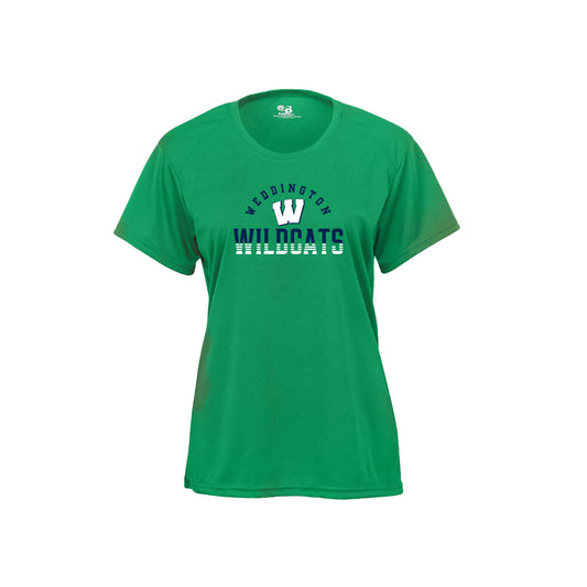 Weddington Wildcats Dri Fit Shirt (Female Cut)